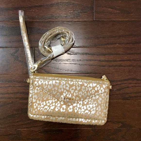 Handbags - NWOT LODIS 💯Leather 🐆printed